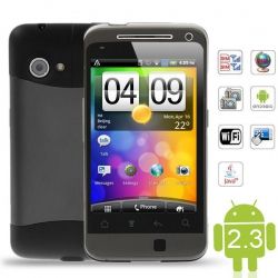 Smartphone Android 2.3 Tela 3.5 capacitiva Wifi 3G GPS