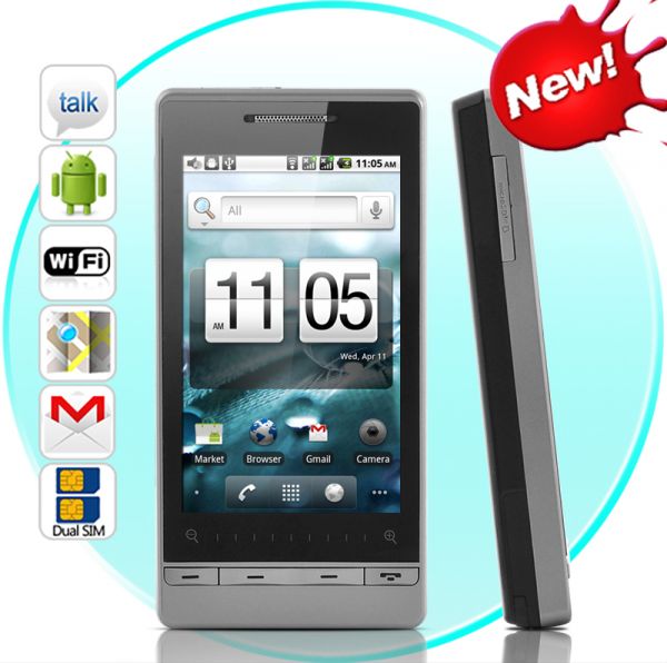 Smartphone Android 2.2 Super Tela 3.2 HD Wifi Dual SIM