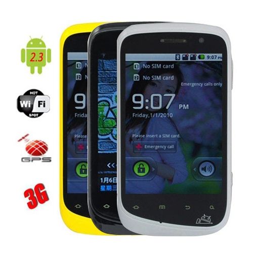 Smartphone Android 2.3 Tela 3.5'cap Wifi 3G Gps Dual SIM