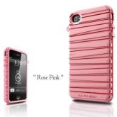 Capa Protetora Rosa Claro Rubberband Series para iPhone