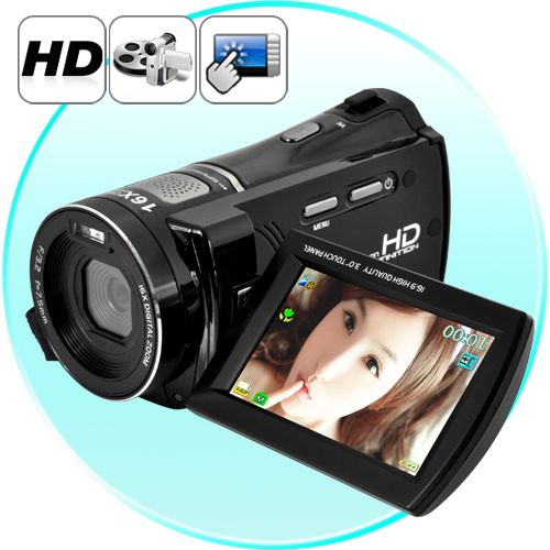 Filmadora 720P HD Family Tela 3'' Touchscreen (HDMI, AV)